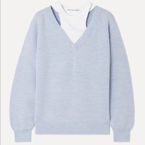 Alexander Wang. T layered sweater